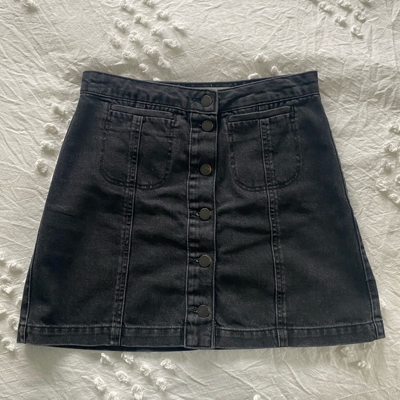 Topshop Denim Skirt - Picture 1 of 3